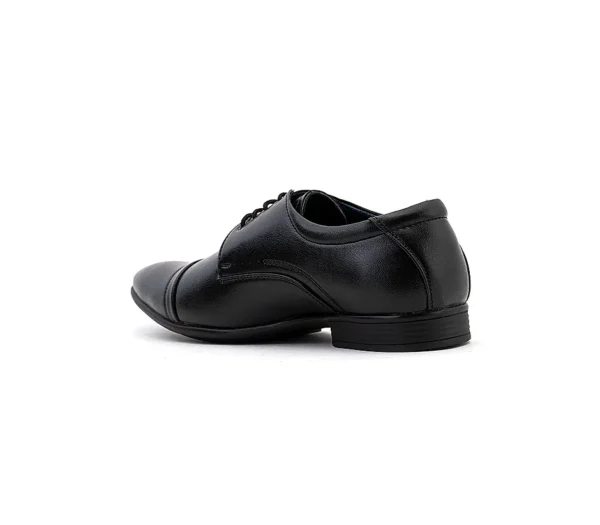 Black Formal Derby Shoe for Men