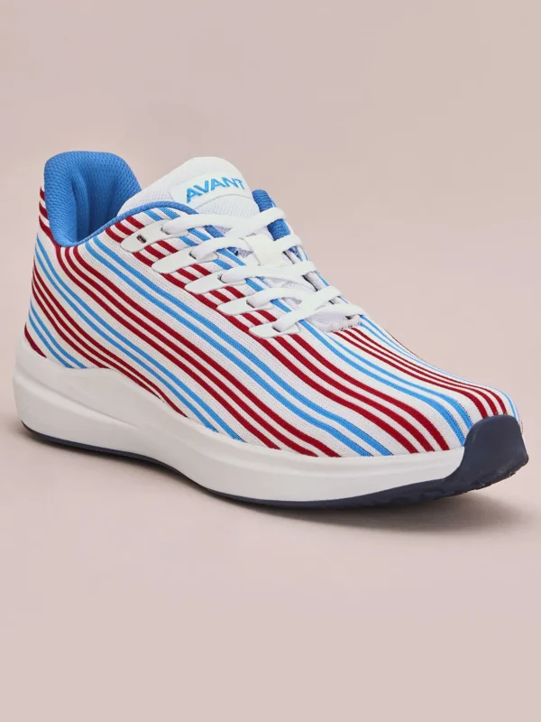 Avant Men's Bi-Strip Running Shoes - Multicolour