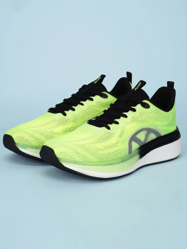 Avant Men's LimeLight Running Shoes - Parrot Green