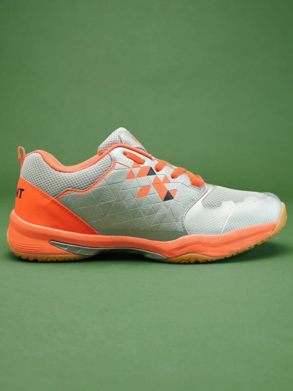 Avant Men's FluidX 2.0 Badminton Shoes-Grey/Orange