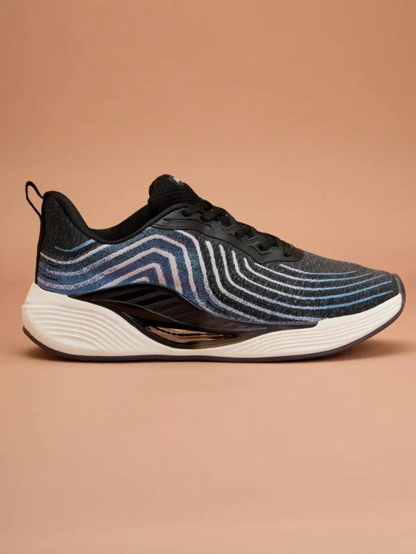 Avant Men's Cyclone Running Shoes - Black/Navy Blue