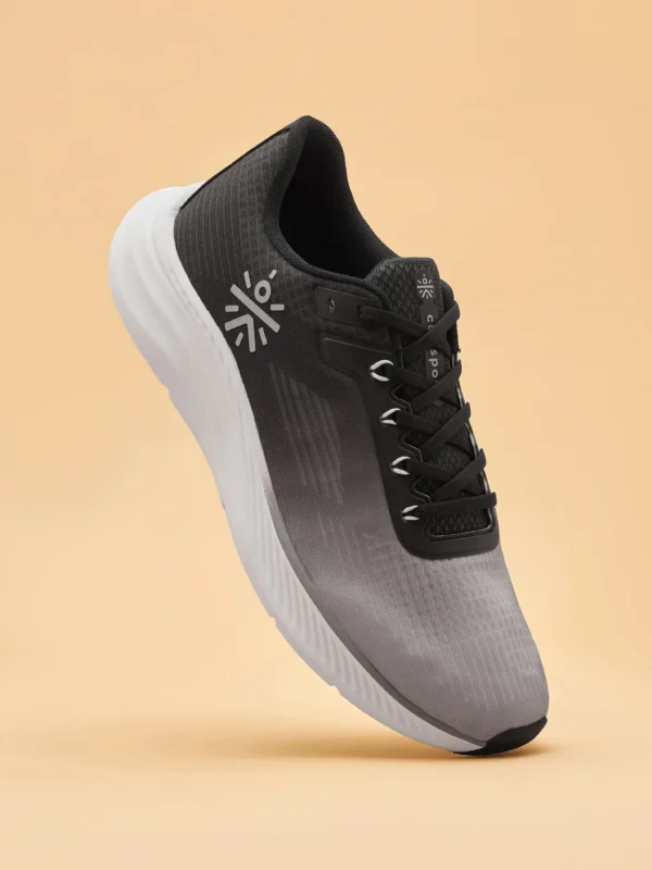 Thunderbird Men Running Shoes - Black/Ash Grey